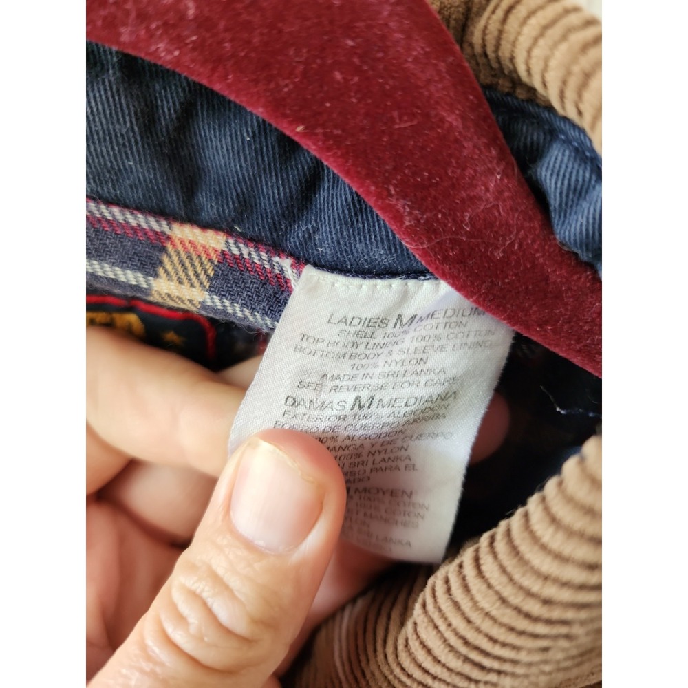 Faded Glory Womens Vintage 90s Chore Barn Coat Three Pocket Farm Plaid Jacket - Picture 7 of 12